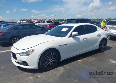 2015 Maserati Ghibli from USA, damaged, VIN ZAM57XSA5F1140401